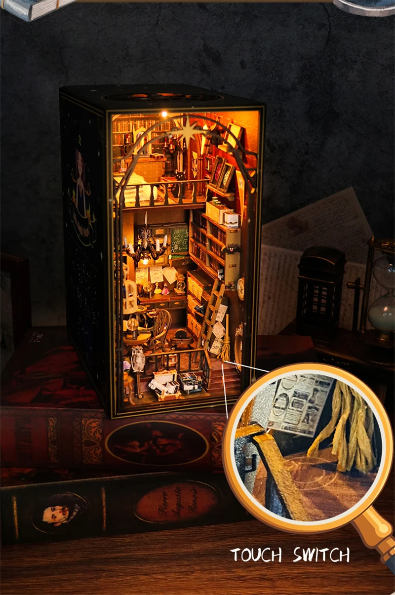 Mira Magic House M2311 DIY Wooden Book Nook