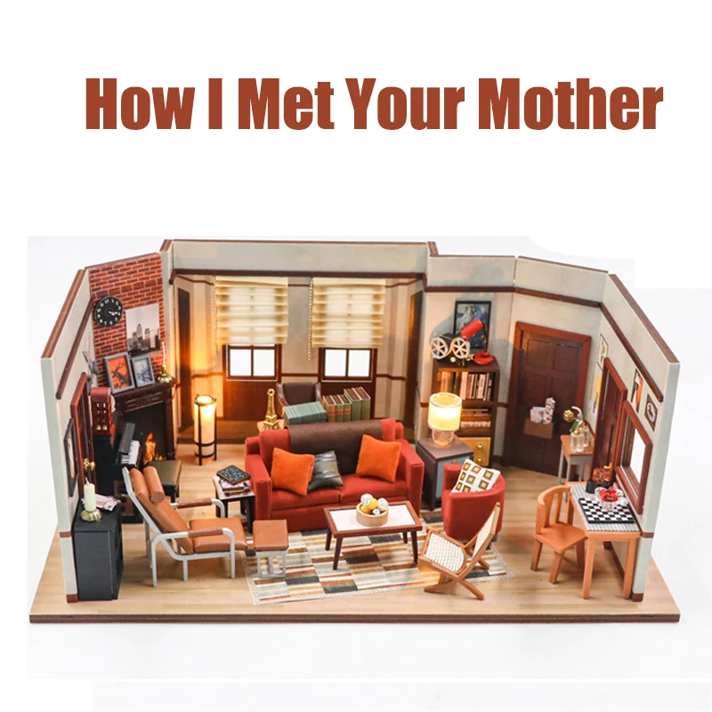 How I Met Your Mother DIY Wooden Dollhouse