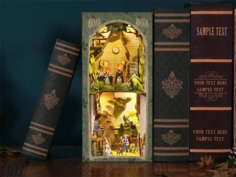 Wizard of Oz SL03 DIY Wooden Book Nook