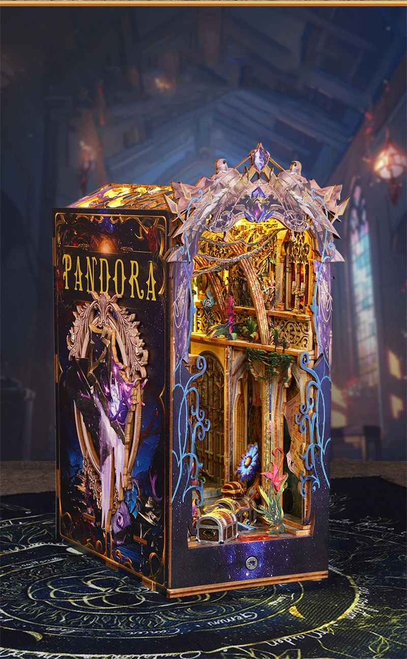Magic Box of Pandora SL11 DIY Wooden Book Nook
