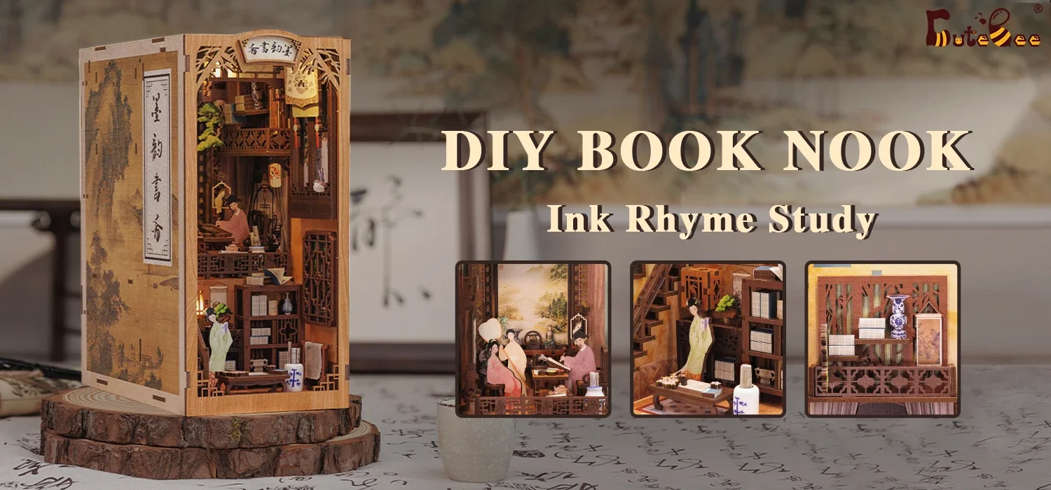 Ink Rhyme Bookstore DIY Book Nook Kit