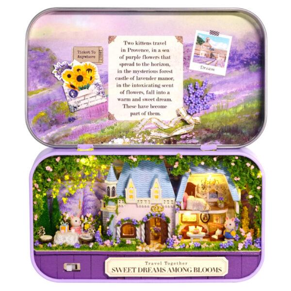 Sweet Dream Between Flowers Box Theatre Kit