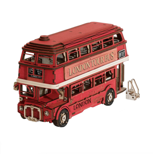 Robotime Rolife London Tour Bus DIY Miniature Kit