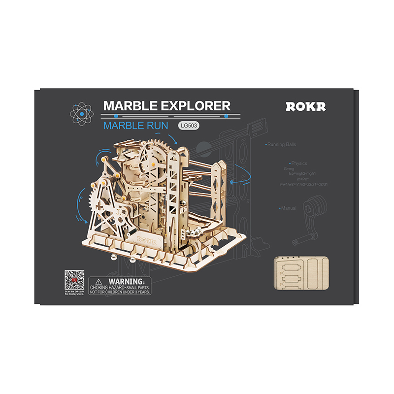 Robotime Rokr Marble Run DIY Explorer