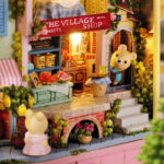 Lucky Market Box Theatre DIY Dollhouse Kit