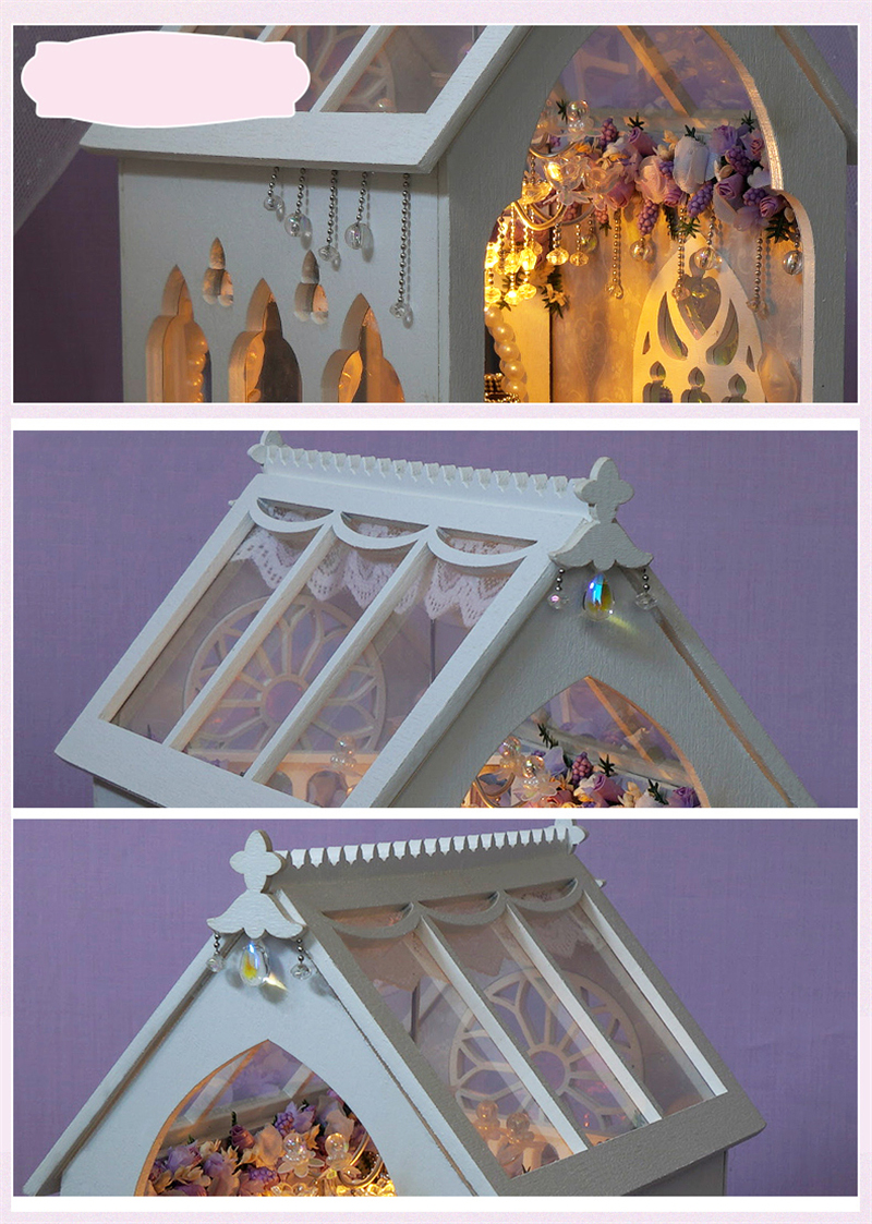 Romantic Wedding Dress DIY Book Nook Kit