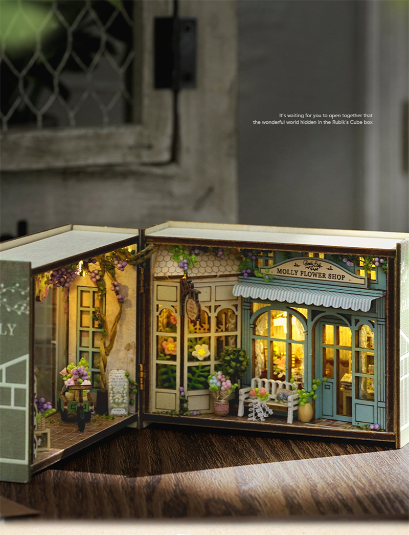 Molly Garden DIY Dollhouse Kit